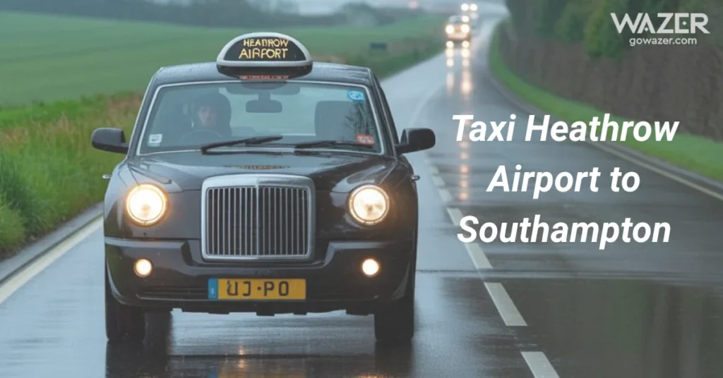 Taxi Heathrow Airport to Southampton